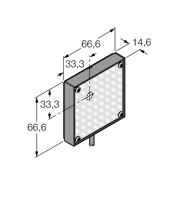 LEDIA62X62W
