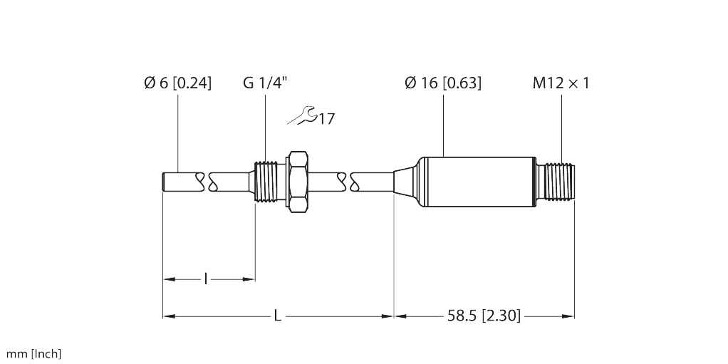 TTMS100C-206A-G1/4-LI6-H1140-L75/I30