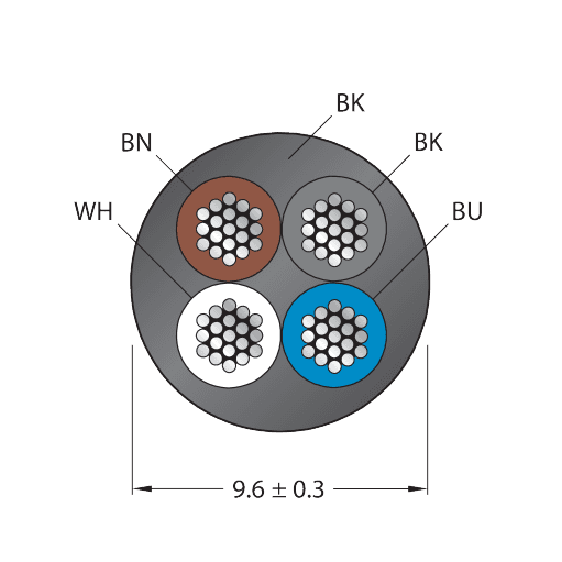 CABLE46PT-100/TXL
