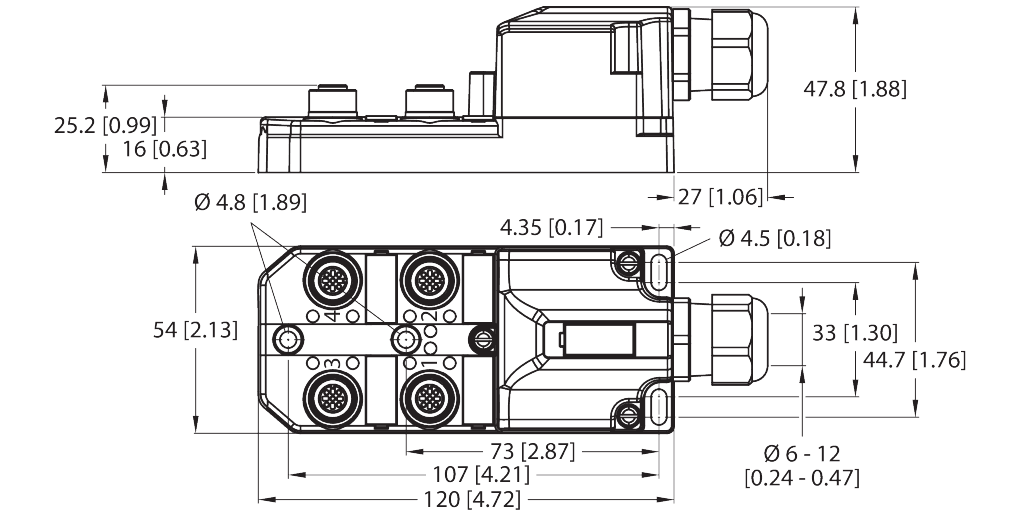 TB-4M12-5P3-K-F/0612