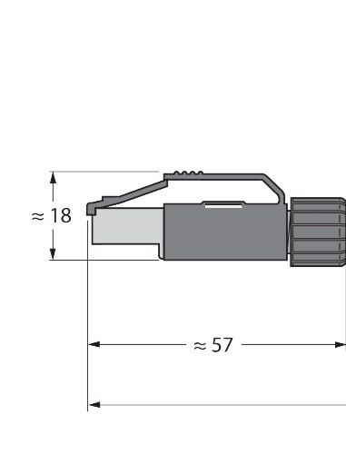 RJ45-FKSDD-441-1M/S2174