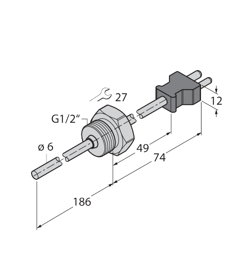 TP-206KK1-G1/2-TE-L260/I170
