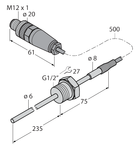 TP-206B-G1/2-H1141-L235 0.5M