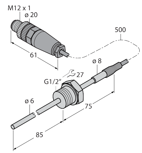 TP-206B-G1/2-H1141- L085 0.5M
