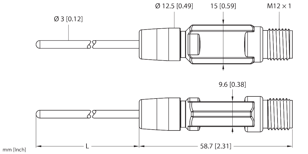 TTM050C-203A-CF-LIUPN-H1140-L100