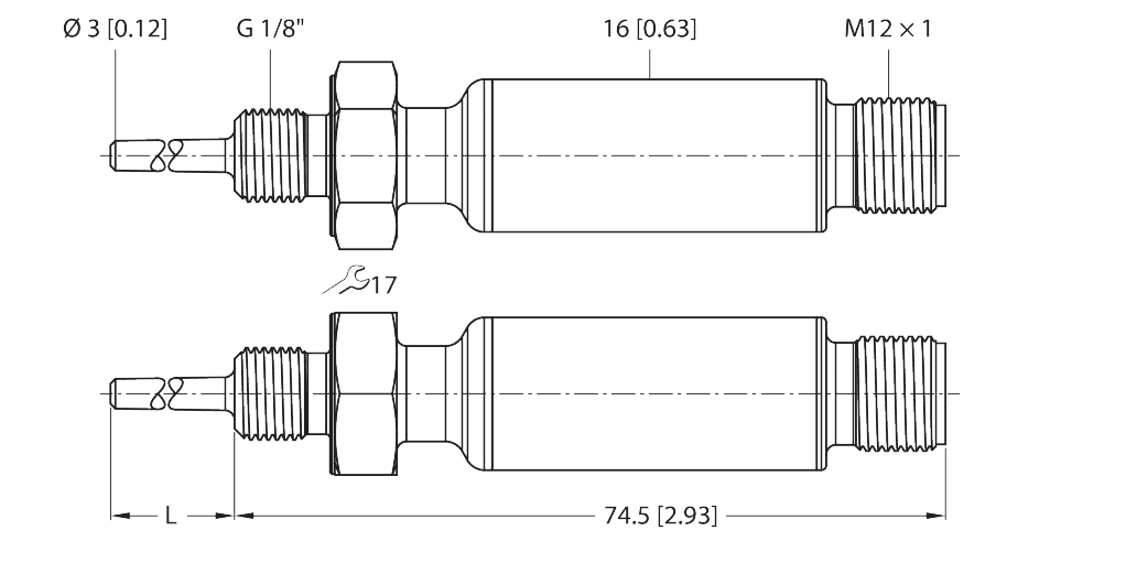 TTMS-103A-G1/8-LIUPN-H1140-L013-40/85°C