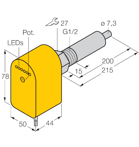 FCS-G1/2A4P-VRX/24VDC/L200