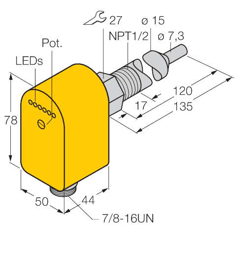 FCS-N1/2A4P-ARX-B1151/L120/115VAC