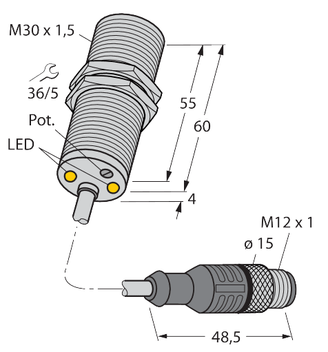 DBI10U-M30-AP4X2-0.3-RS4