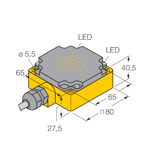 NI40-CP80-AZ3X2/S85-S90 10M