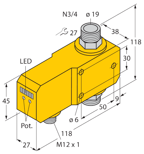 FCI-N3/4D20A4P-ARX-H1140