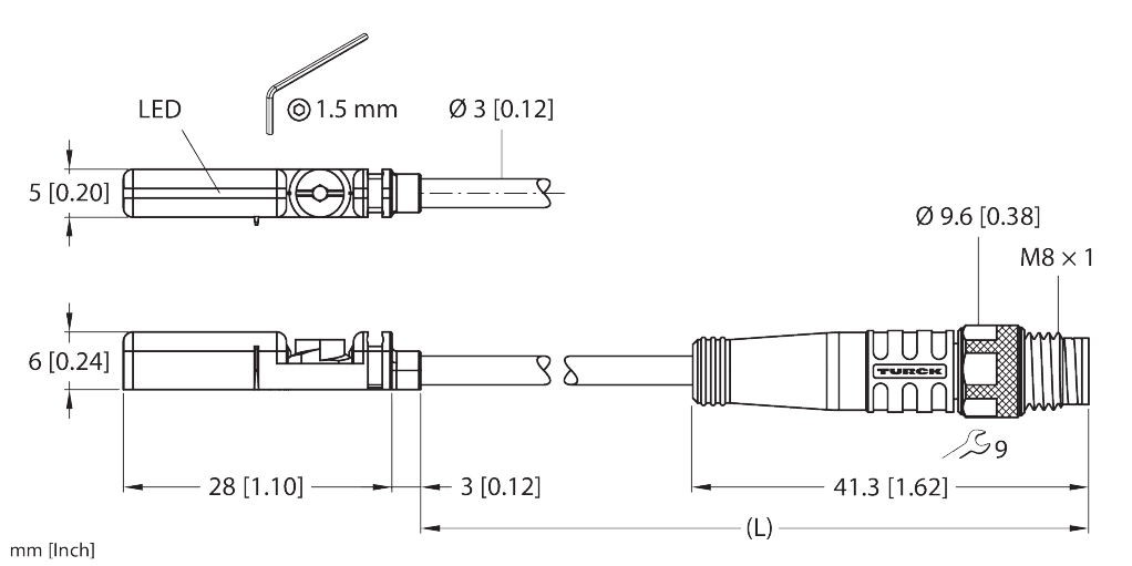 BIM-UNT-AP6X-0.3-PSG3M