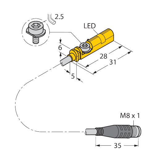 BIM-UNT-AP6X-0.3-PSG3S/S1153